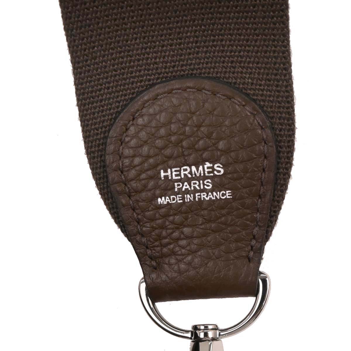 Hermes Chocolat Togo Evelyne 3 29 PM Shoulder Bag