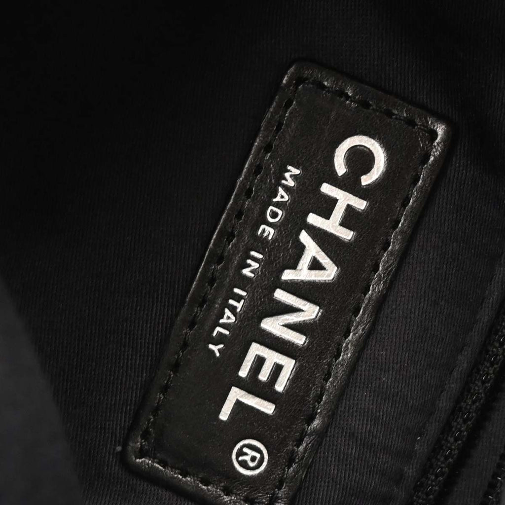 Chanel 2012-2013 Black Calfsikin 2way Backpack Shoulder Bag
