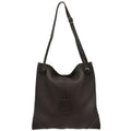 Hermes Ebene Taurillon Clemence Silky City 33 MM Shoulder Bag