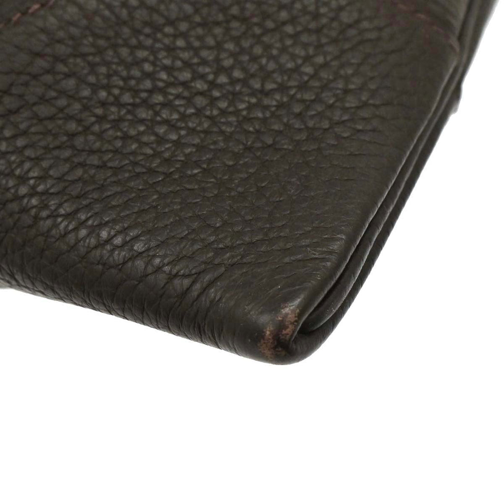 Hermes Ebene Taurillon Clemence Silky City 33 MM Shoulder Bag
