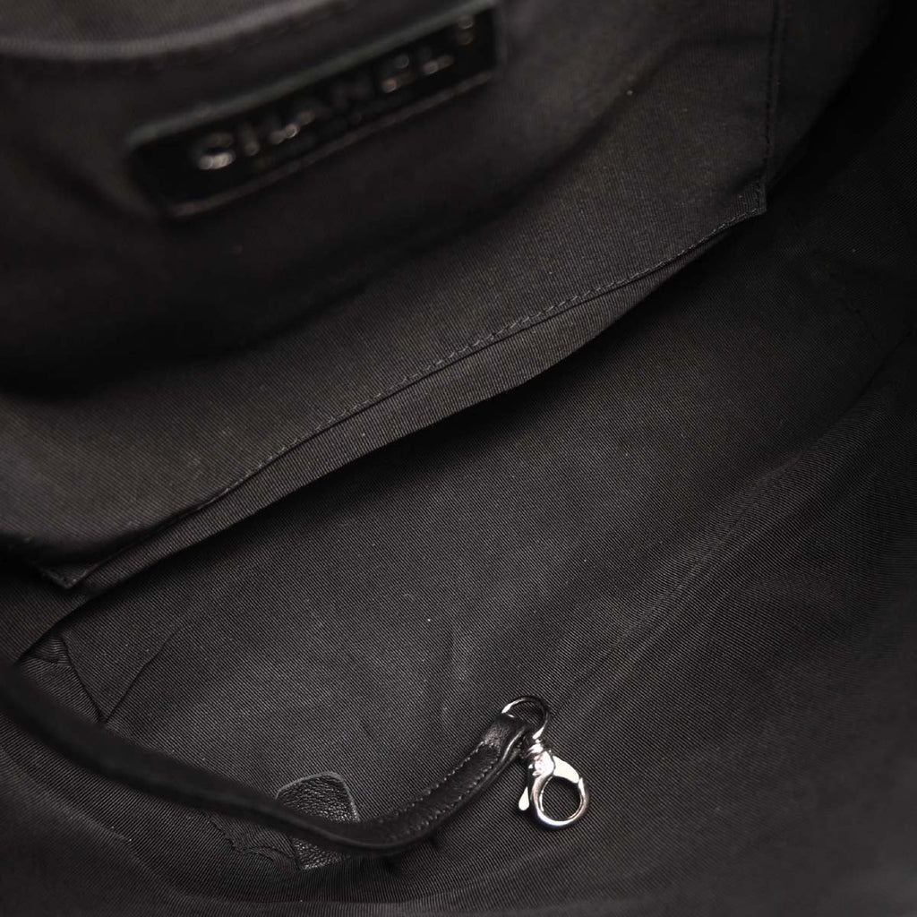 Chanel 2016-2017 Black Tweed Urban Spirit Backpack Backpack