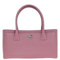 Chanel 2014-2015 Pink Deerskin Executive Cerf Tote Bag