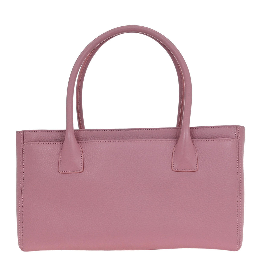 Chanel 2014-2015 Pink Deerskin Executive Cerf Tote Bag
