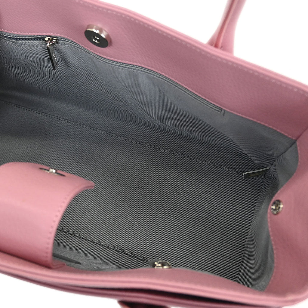 Chanel 2014-2015 Pink Deerskin Executive Cerf Tote Bag