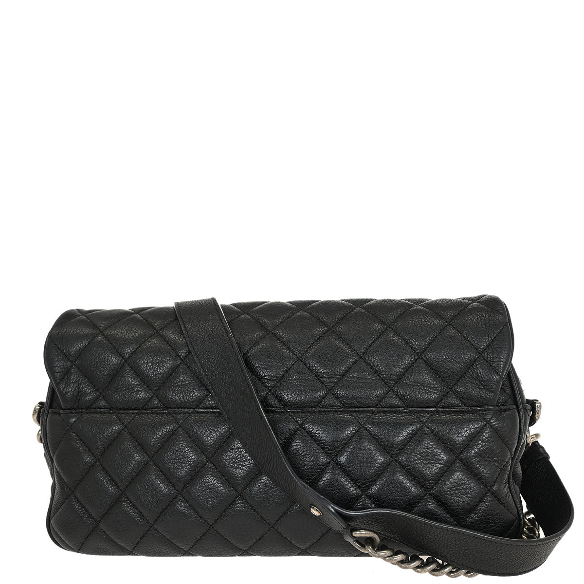 Chanel 2016-2017 Black Calfskin Shoulder Bag