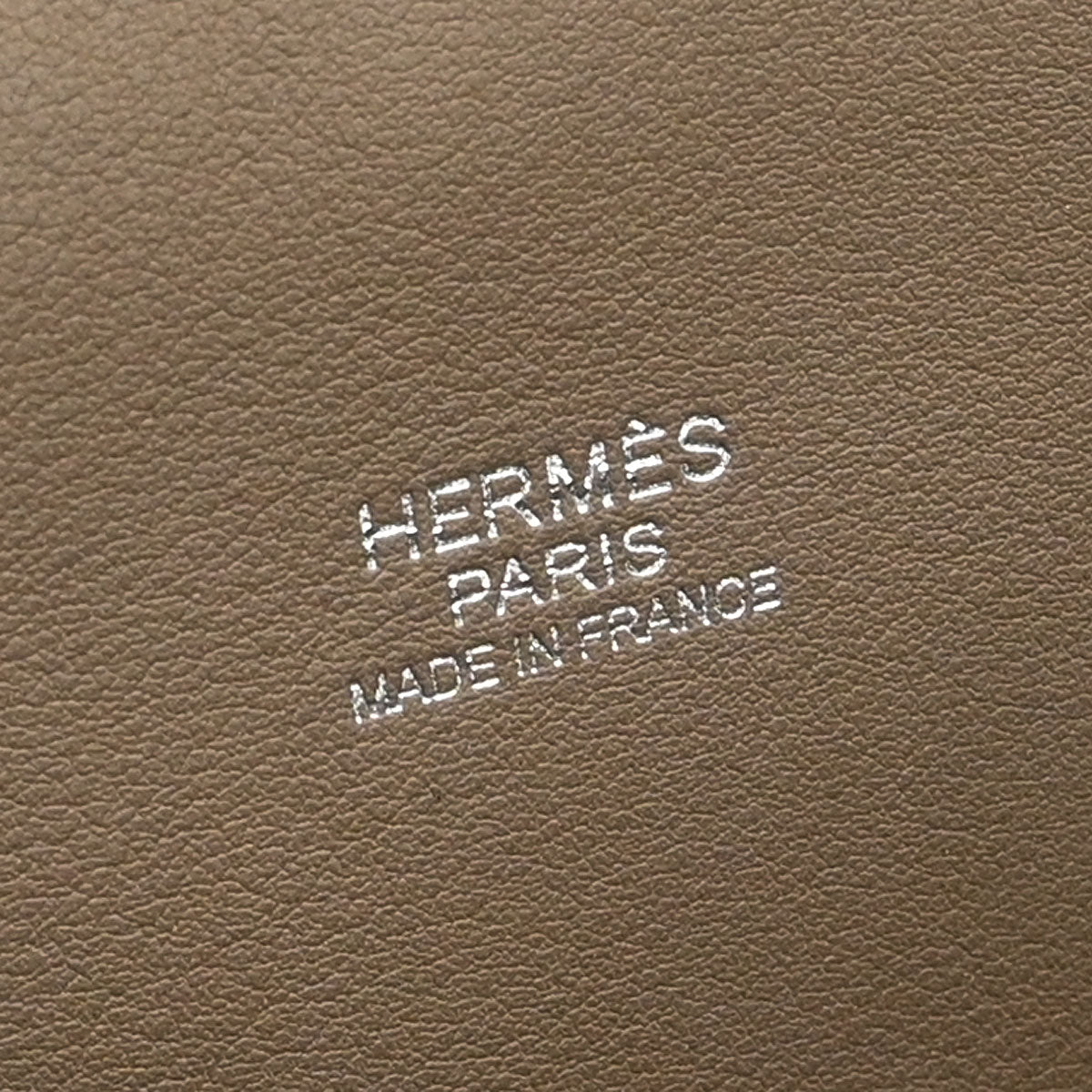 Hermes Etoupe Gray Veau Evercalf Toolbox 20 2way Shoulder Handbag