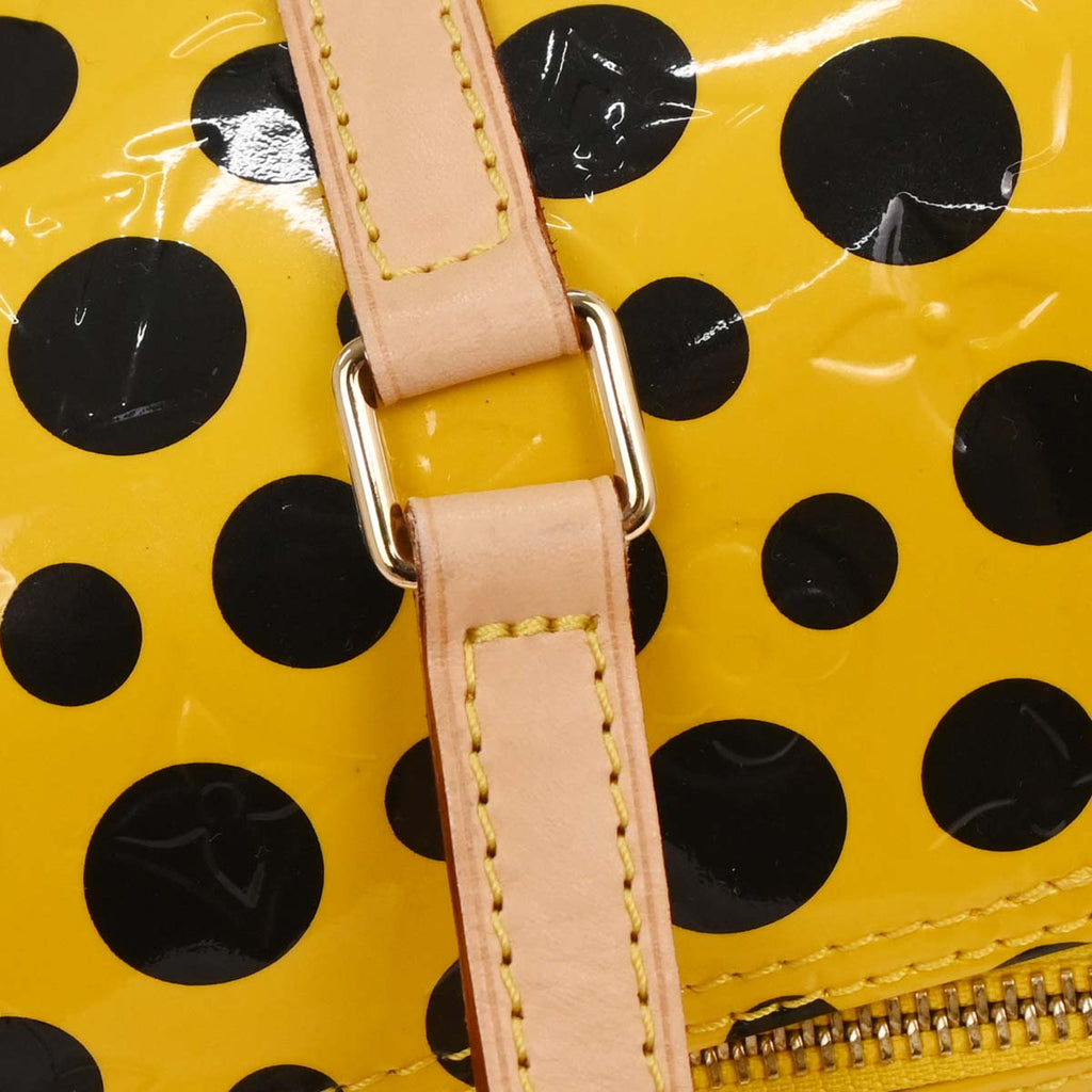 Louis Vuitton Yellow Pumpkin Dot Papillon 30 Handbag M91424
