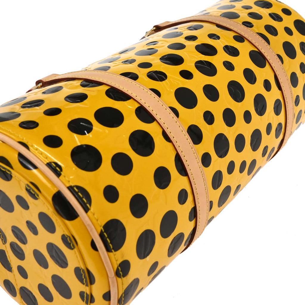 Louis Vuitton Yellow Pumpkin Dot Papillon 30 Handbag M91424