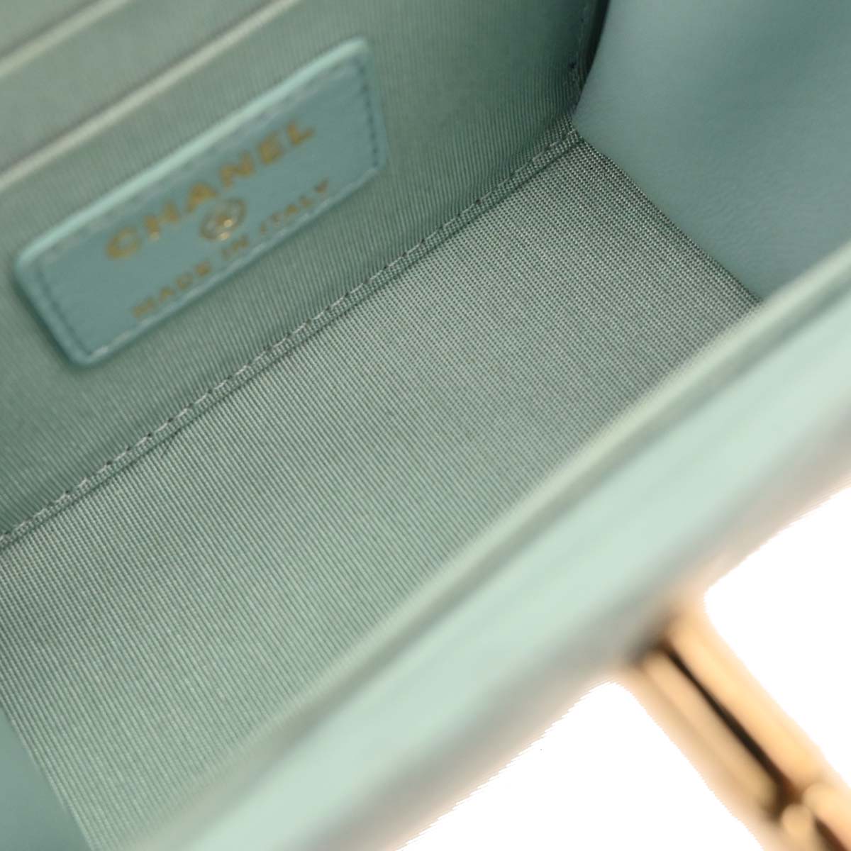 Chanel 2019 Light Blue Lambskin Trendy CC Shoulder Bag