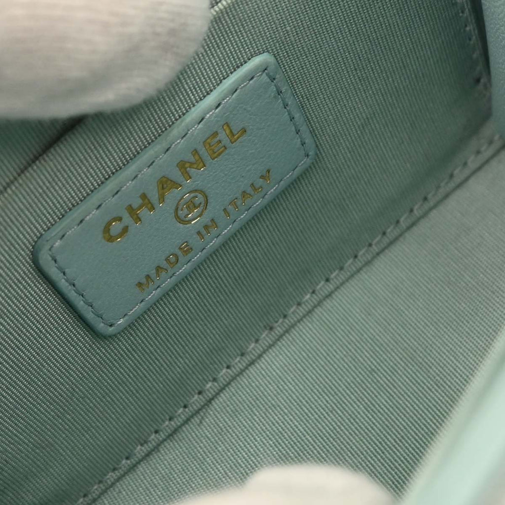 Chanel 2019 Light Blue Lambskin Trendy CC Shoulder Bag