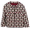 Chanel Zip Up Collarless Jacket #36