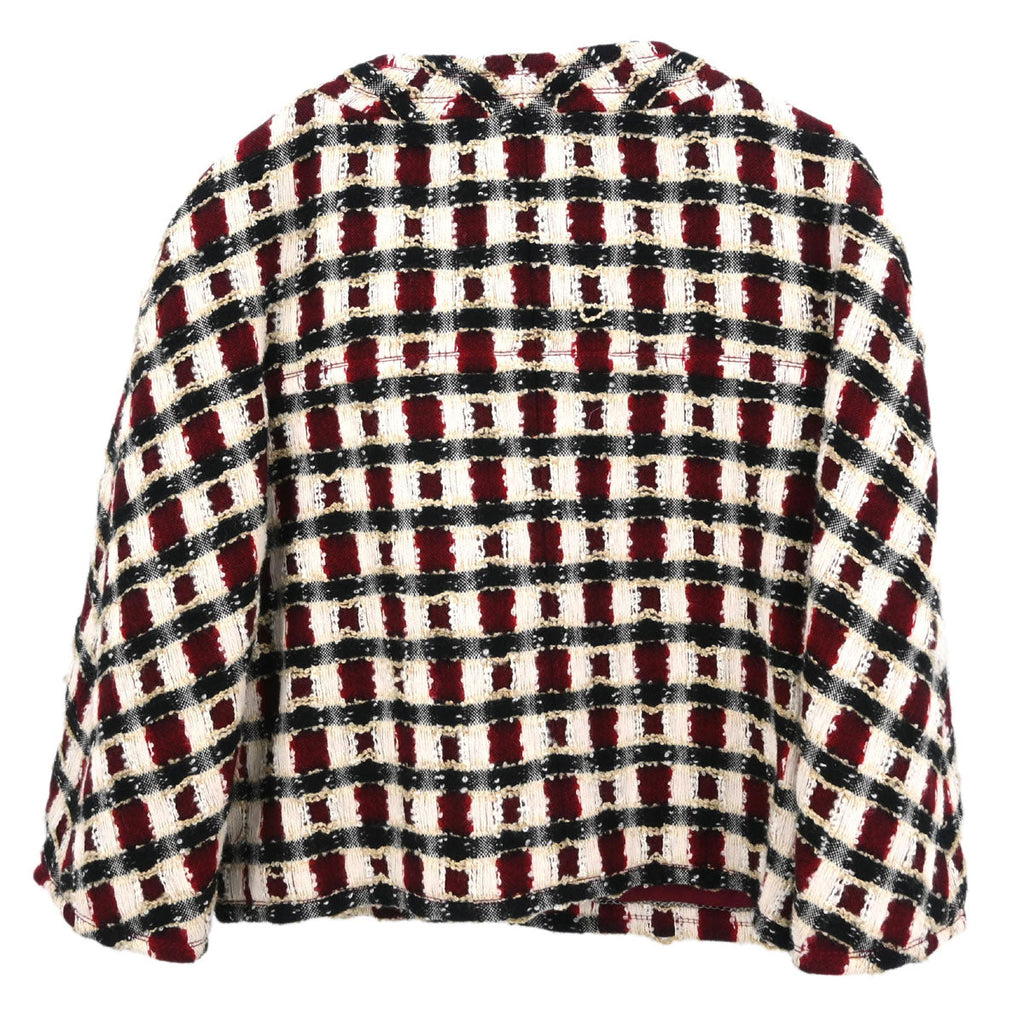 Chanel Zip Up Collarless Jacket #36