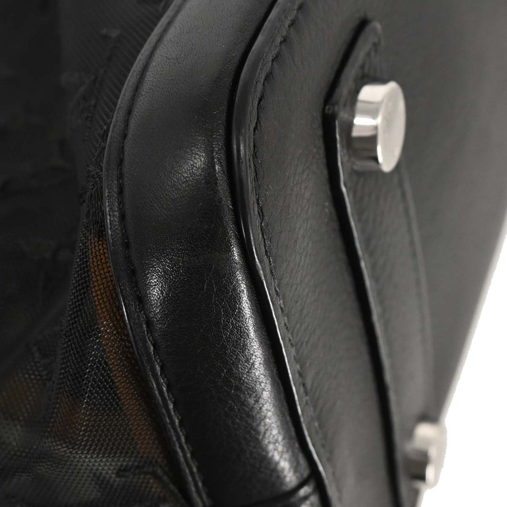 Louis Vuitton Black Monogram Transparent Lockit Handbag M40769