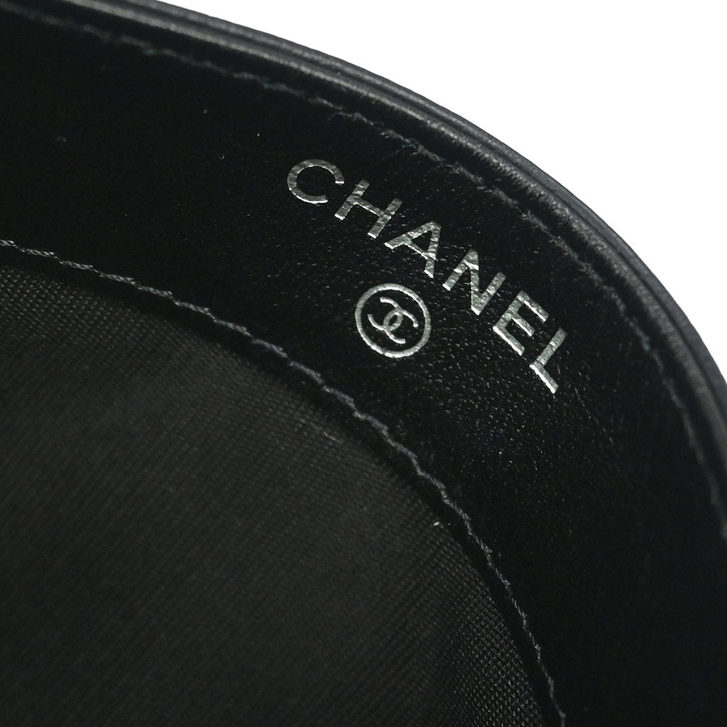 Chanel 2017-2018 Black Caviar Cardholder Small Good