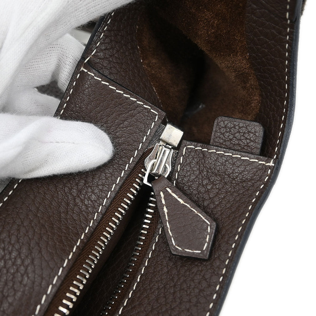 Hermes Moka Togo Good News PM Shoulder Bag