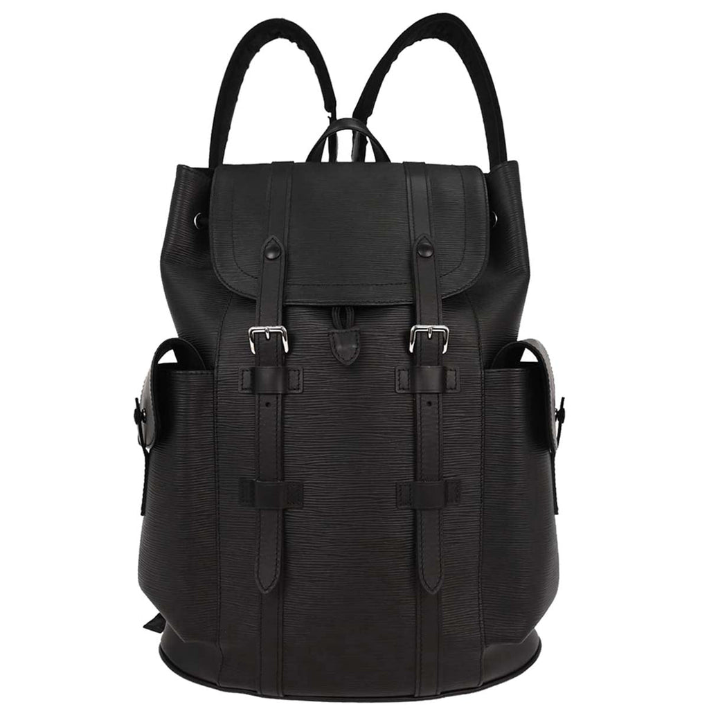 Louis Vuitton Black Epi Christopher PM Backpack M50159