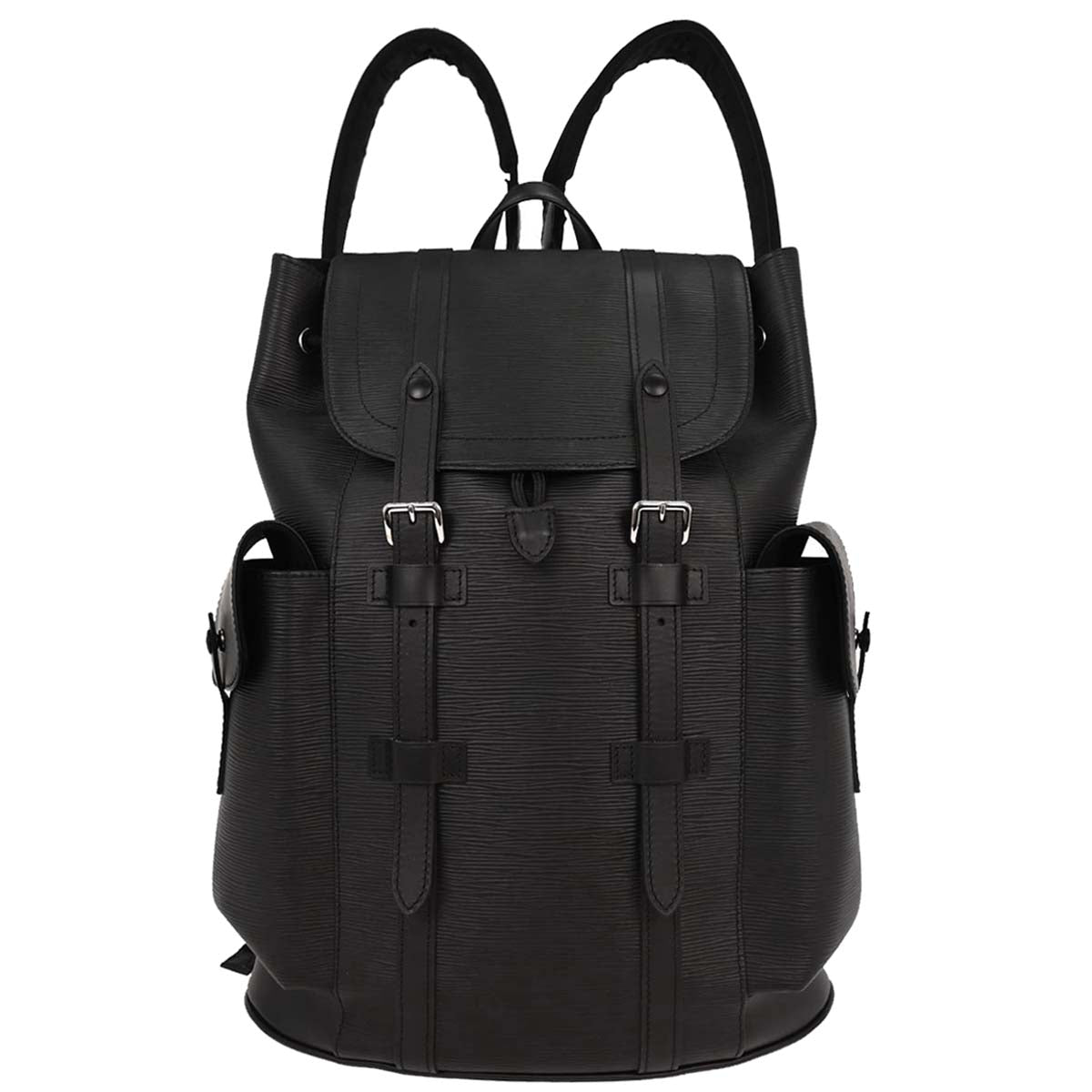 Louis Vuitton Black Epi Christopher PM Backpack M50159