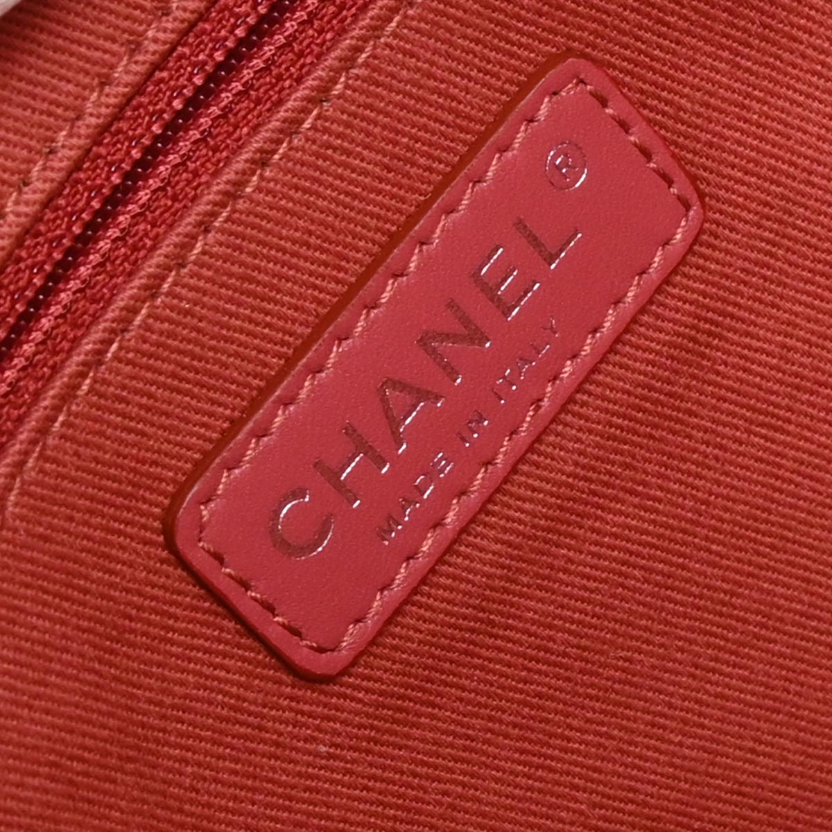 Chanel 2013-2014 Pink Canvas Small Deauville Tote Bag