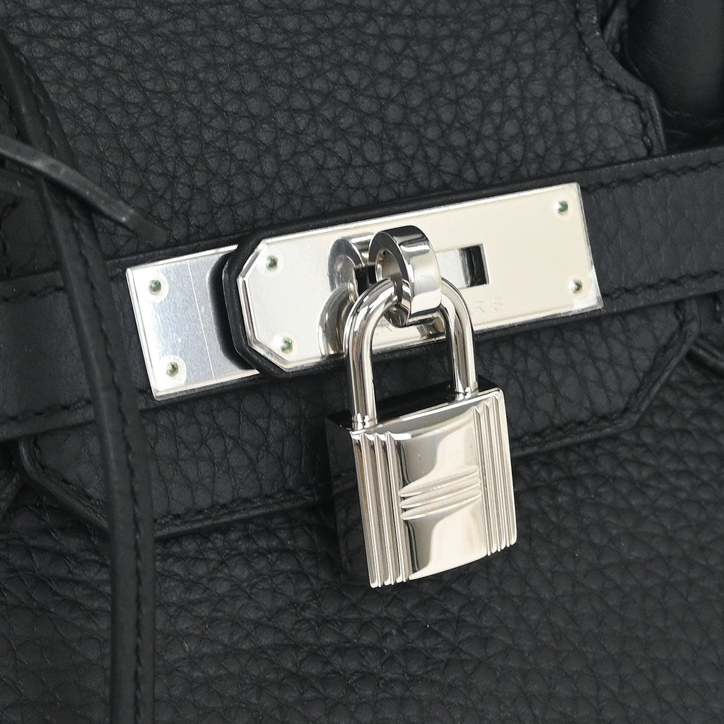 Hermes Black Togo Birkin 30 Handbag