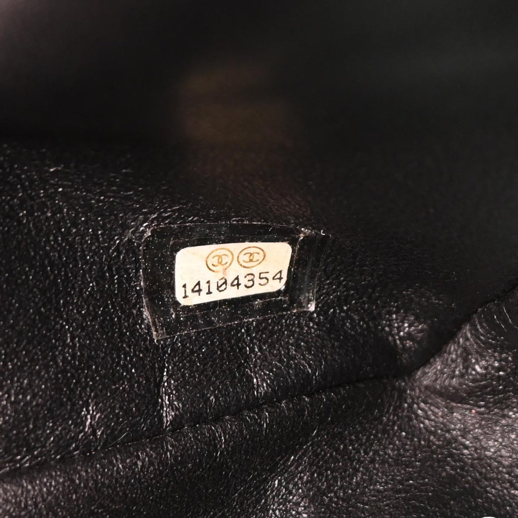 Chanel 2010-2011 Black Caviar Maxi Single Flap Shoulder Bag