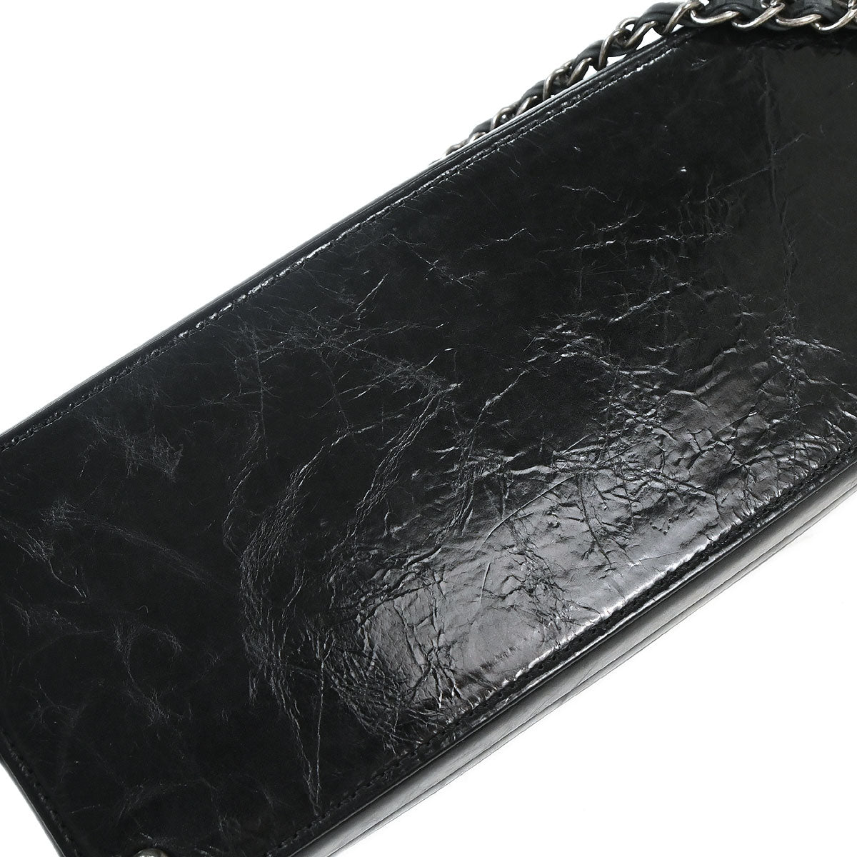 Chanel 2010-2011 Black Calfskin Shoulder Bag