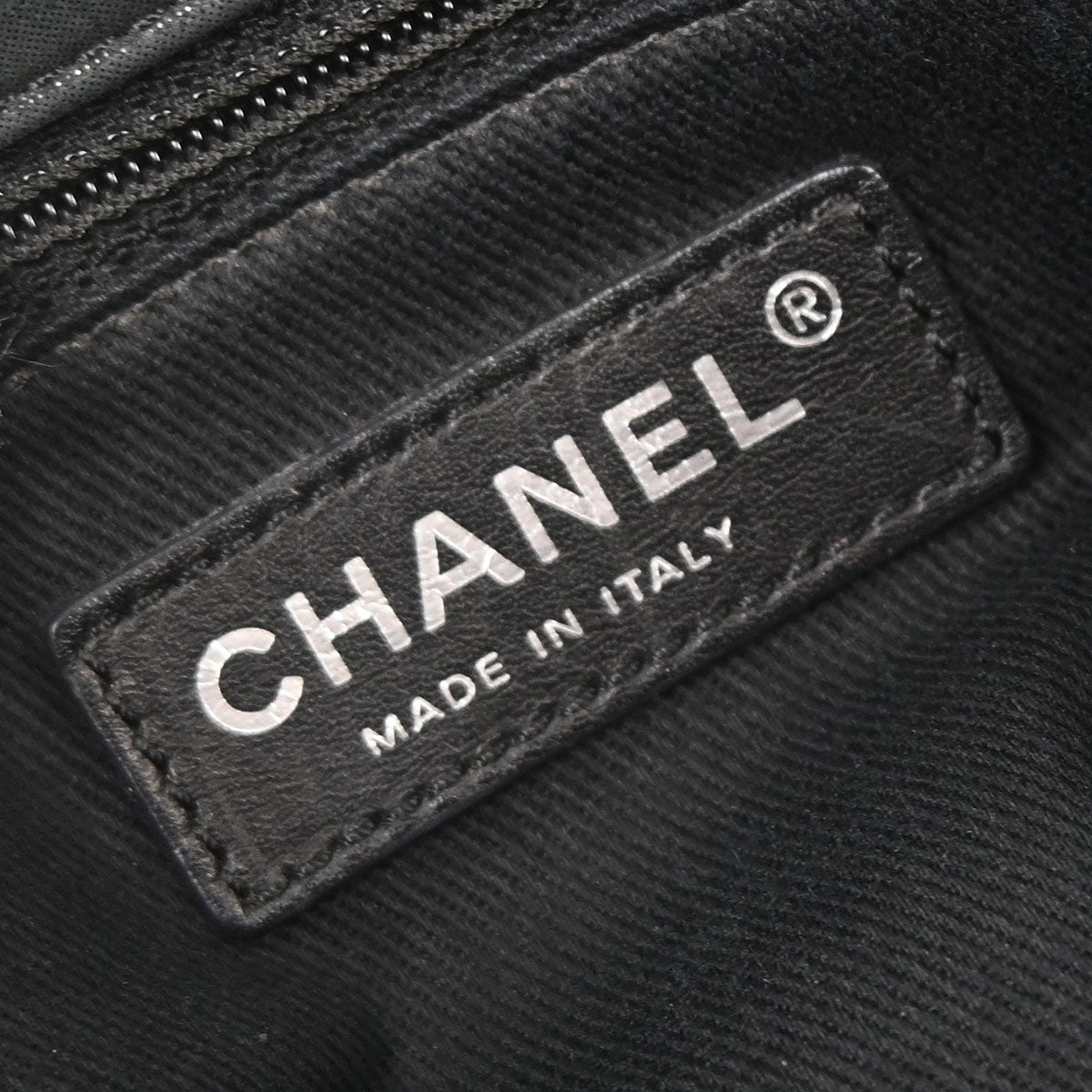 Chanel 2010-2011 Black Calfskin Shoulder Bag