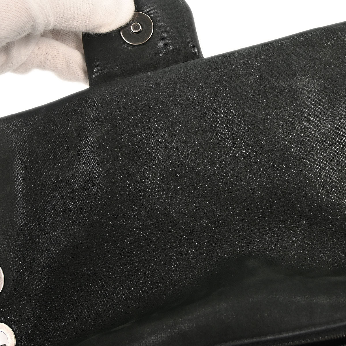 Chanel 2010-2011 Black Calfskin Shoulder Bag