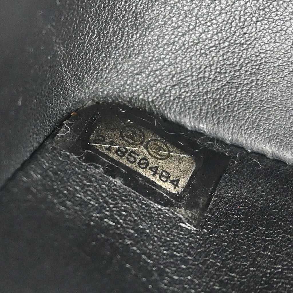 Boy Chanel 2015-2016 Black Fur Lambskin Medium Shoulder Bag