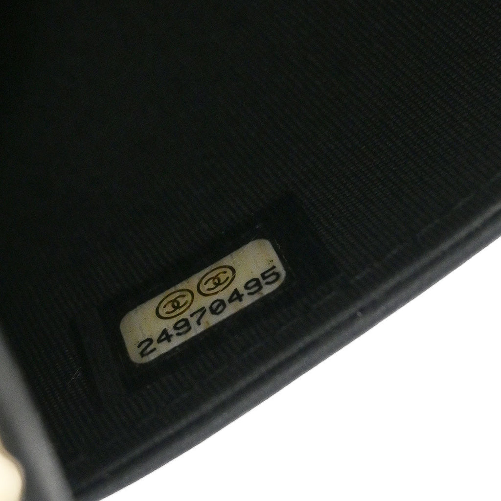Boy Chanel 2017-2018 Black Caviar WOC Small Wallet on Chain Bag