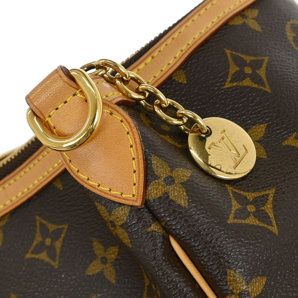 Louis Vuitton Monogram Palermo PM 2way Shoulder Tote Bag M40145