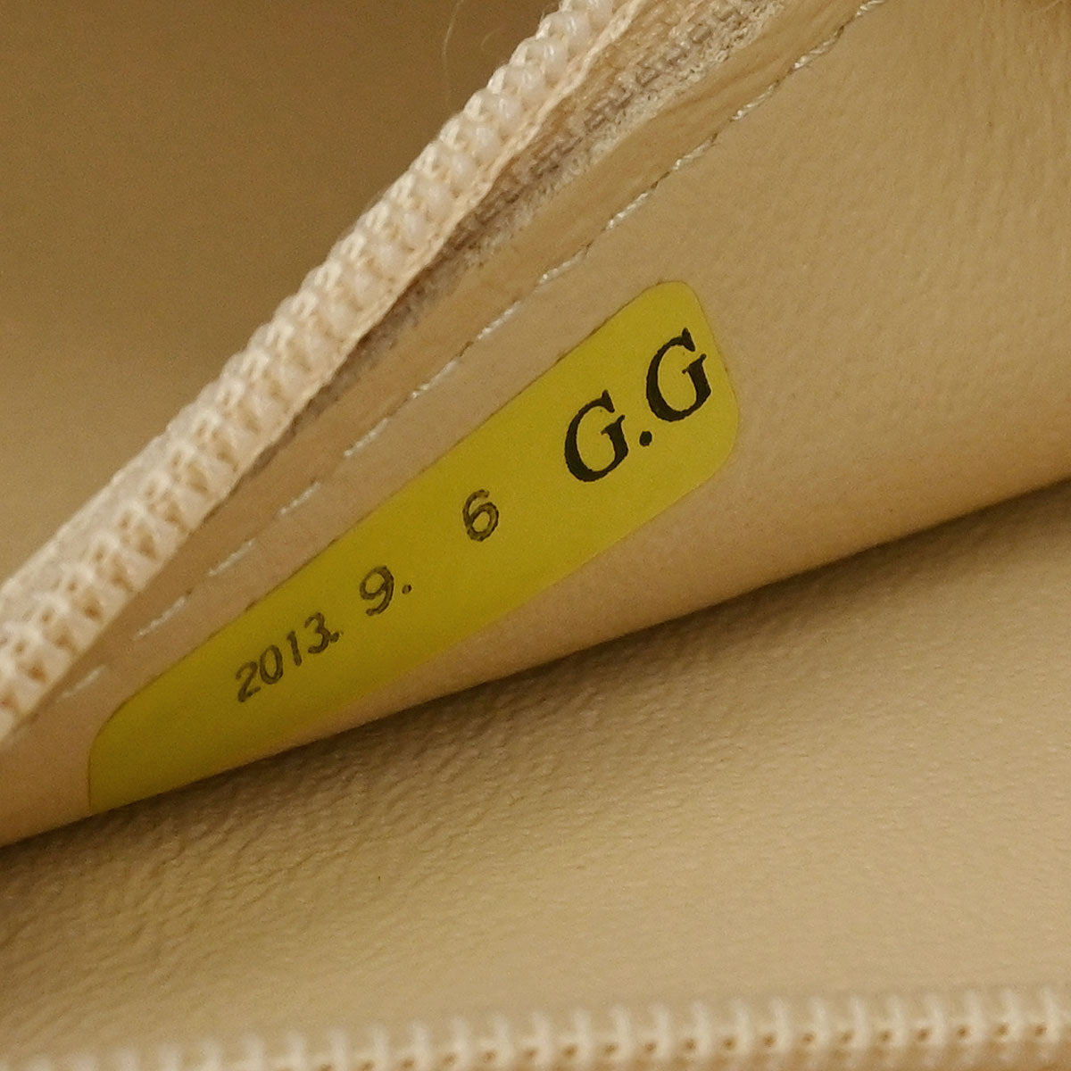 Chanel 2012-2013 Beige Caviar Classic Double Flap Shoulder Bag
