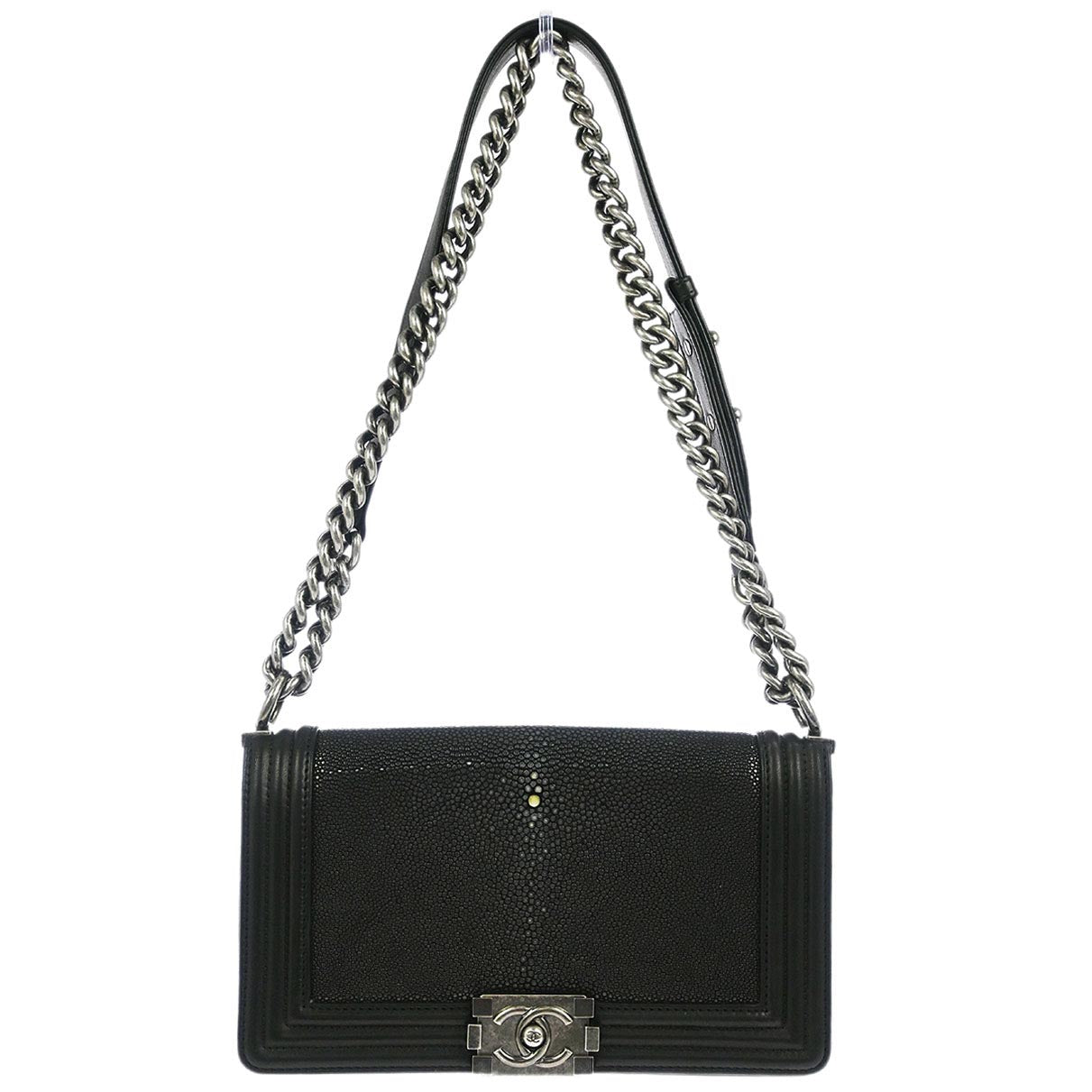 Boy Chanel 2012-2013 Black Medium Shoulder Bag