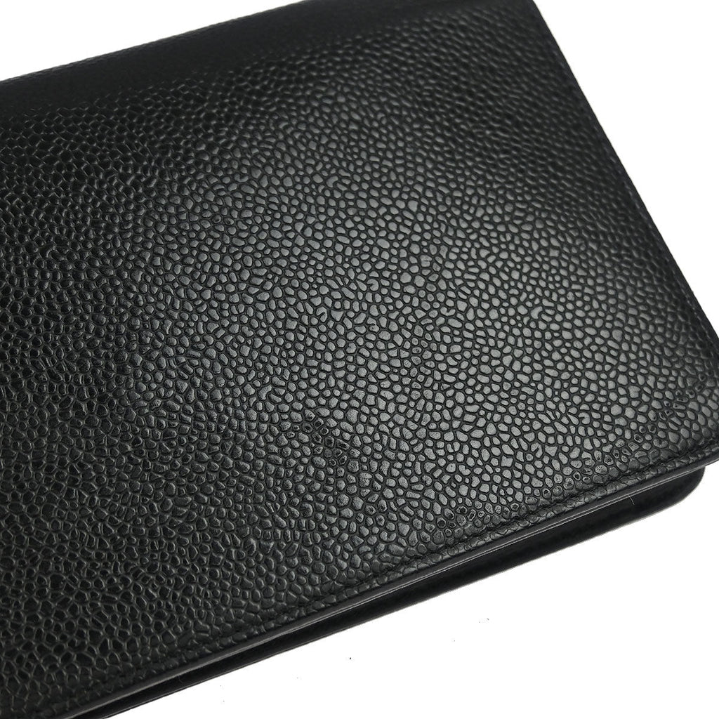 Chanel 2012 Black Caviar Timeless WOC Wallet on Chain Bag