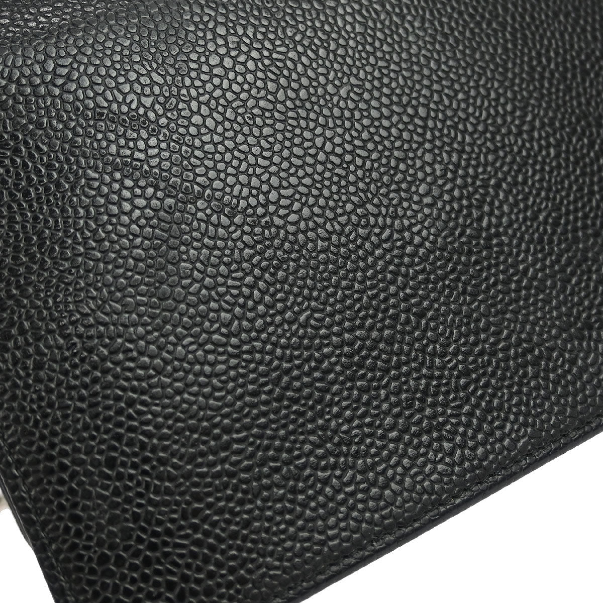 Chanel 2012 Black Caviar Timeless WOC Wallet on Chain Bag