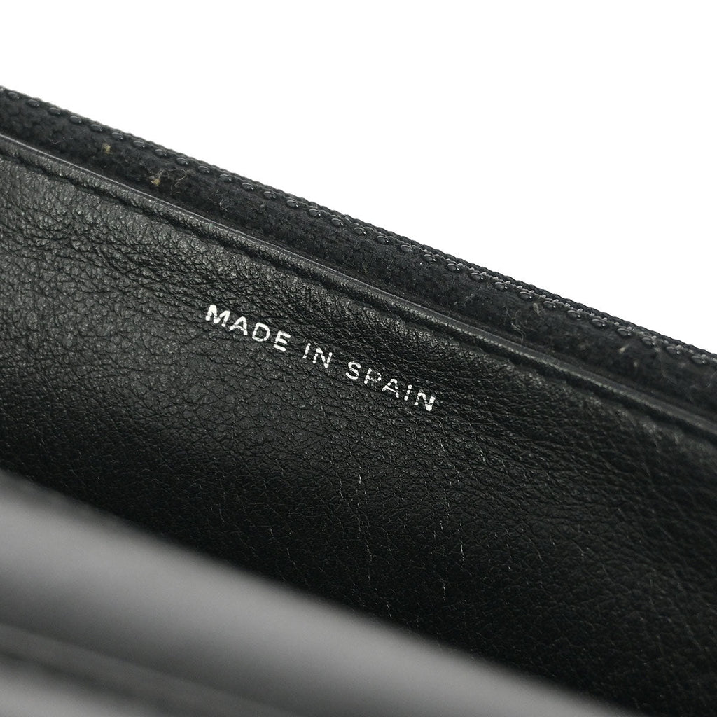 Chanel 2012 Black Caviar Timeless WOC Wallet on Chain Bag