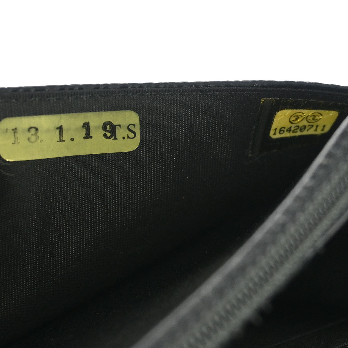 Chanel 2012 Black Caviar Timeless WOC Wallet on Chain Bag