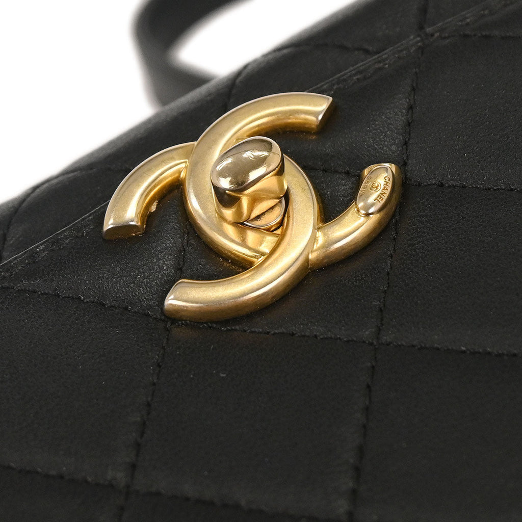 Chanel 2019 Black Lambskin 2way Handbag