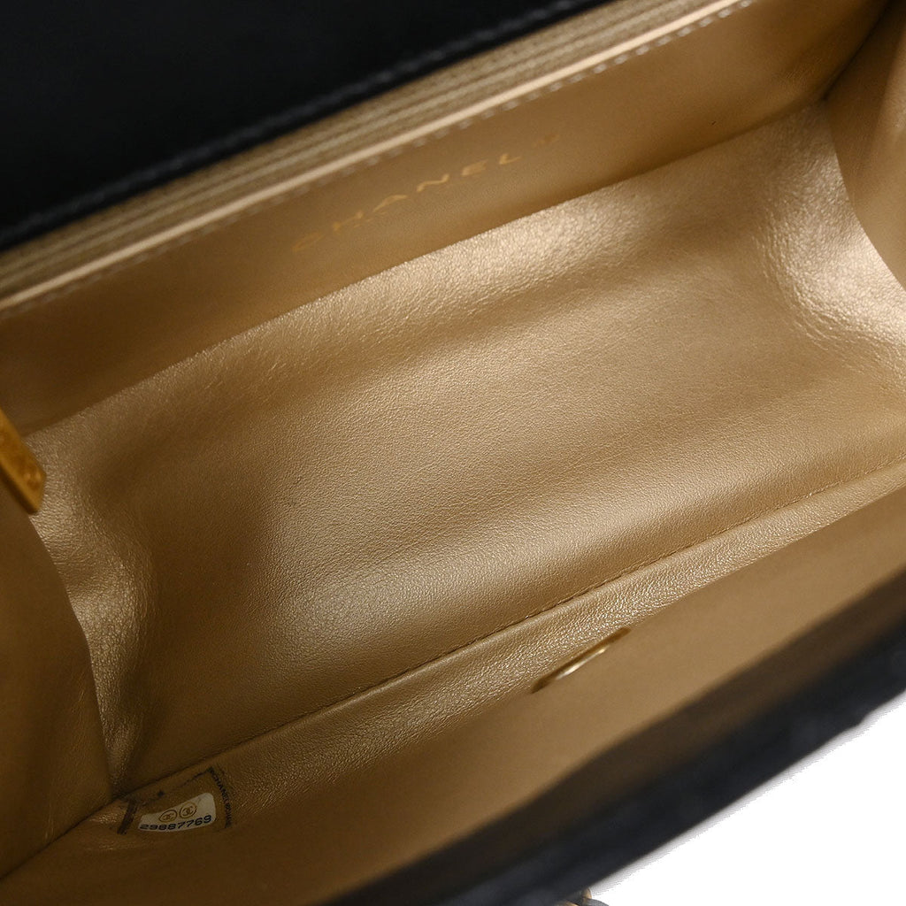 Chanel 2019 Black Lambskin 2way Handbag