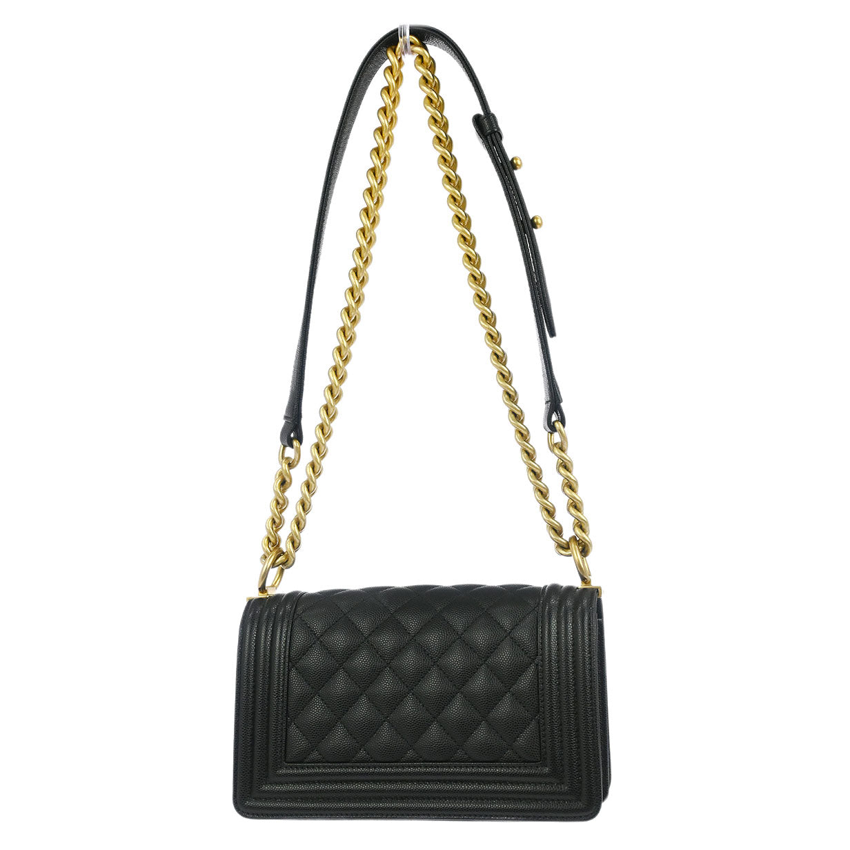 Boy Chanel 2019 Black Caviar Small Chain Shoulder Bag