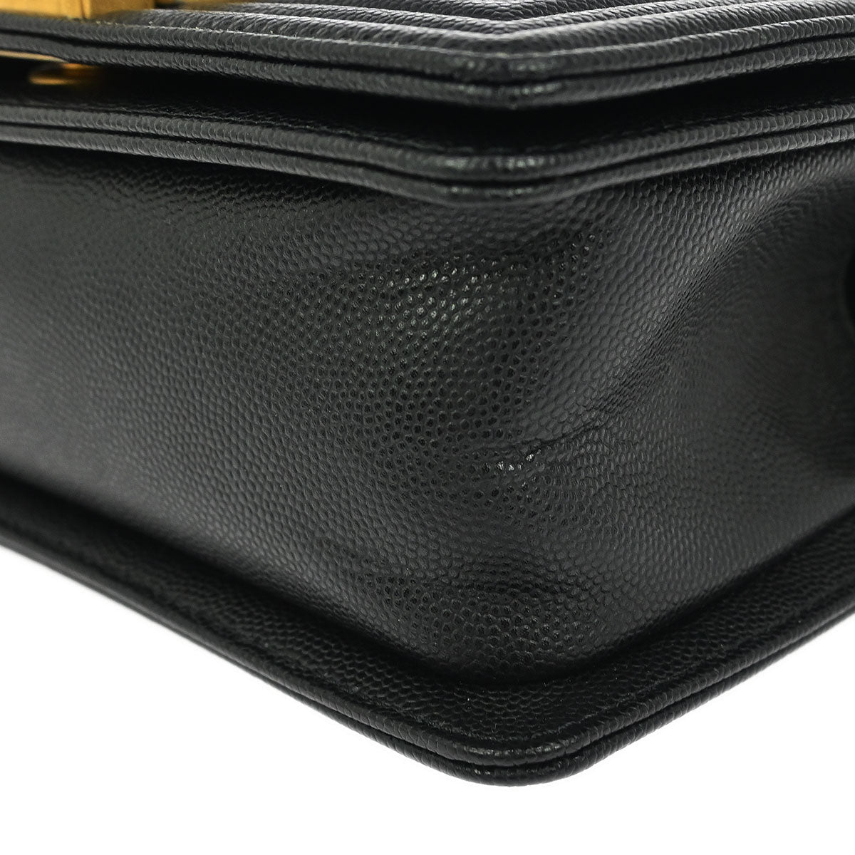 Boy Chanel 2019 Black Caviar Small Chain Shoulder Bag