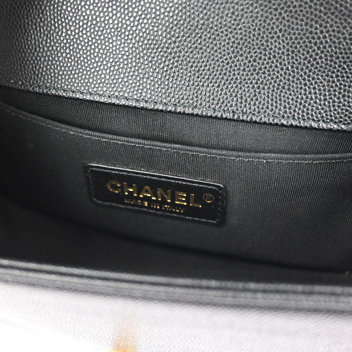 Boy Chanel 2019 Black Caviar Small Chain Shoulder Bag