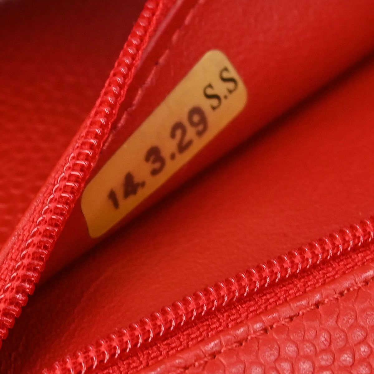 Chanel 2014 Red Calfskin Medium Classic Double Flap Shoulder Bag