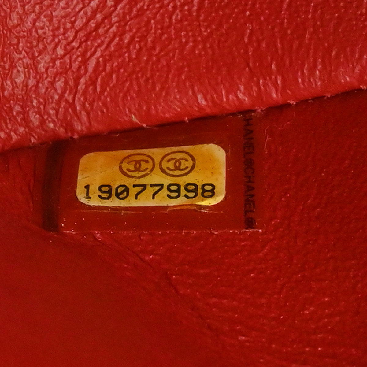 Chanel 2014 Red Calfskin Medium Classic Double Flap Shoulder Bag