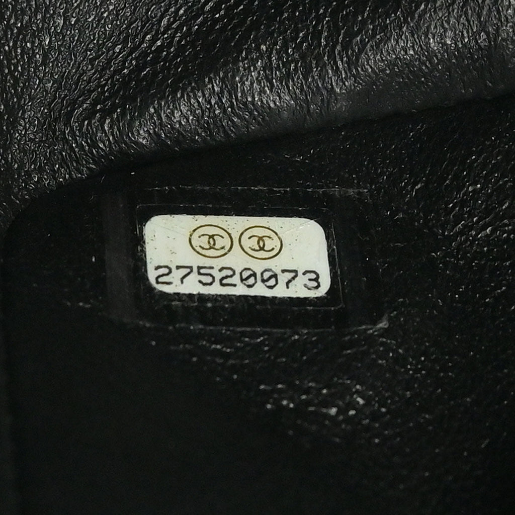 Chanel 2019 Black Calfskin 2.55 Chevron Classic Double Flap Shoulder Bag
