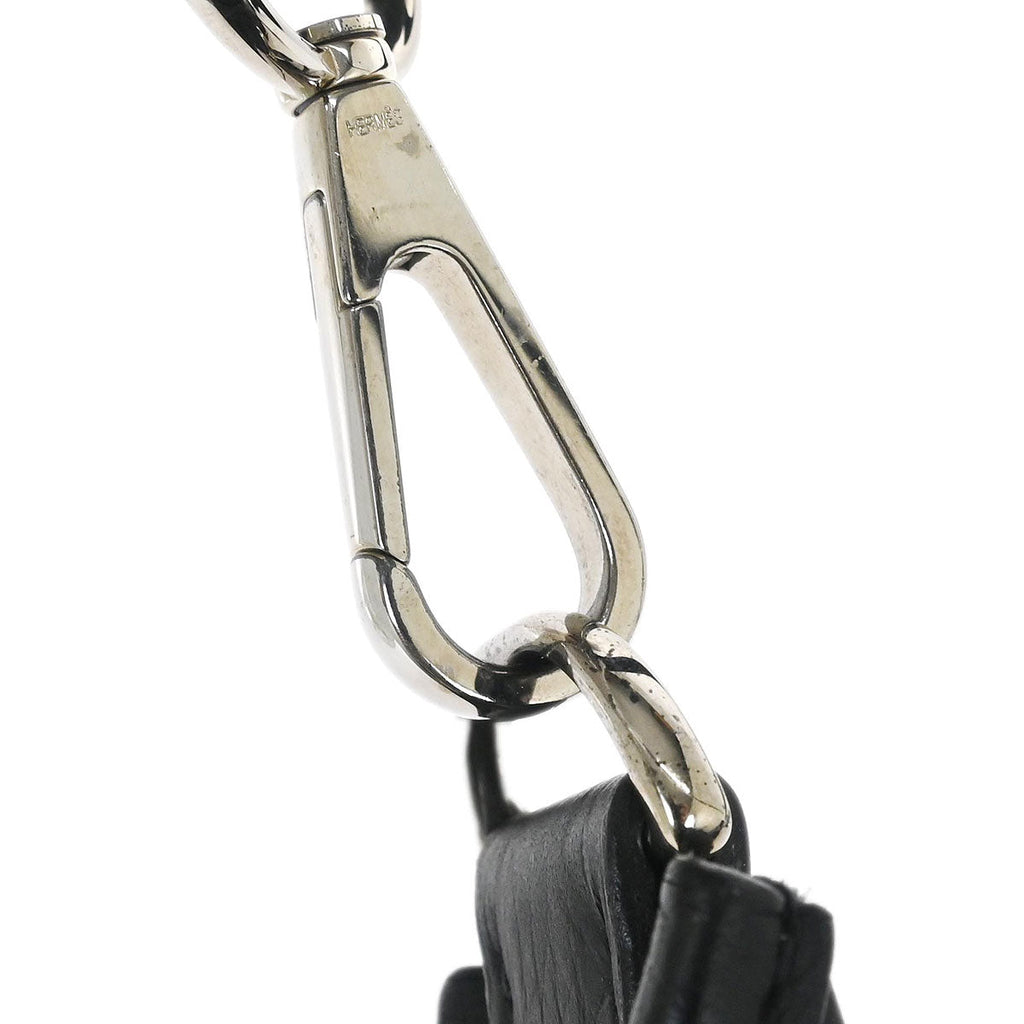 Hermes Black Taurillon Clemence Evelyne 33 Shoulder Bag
