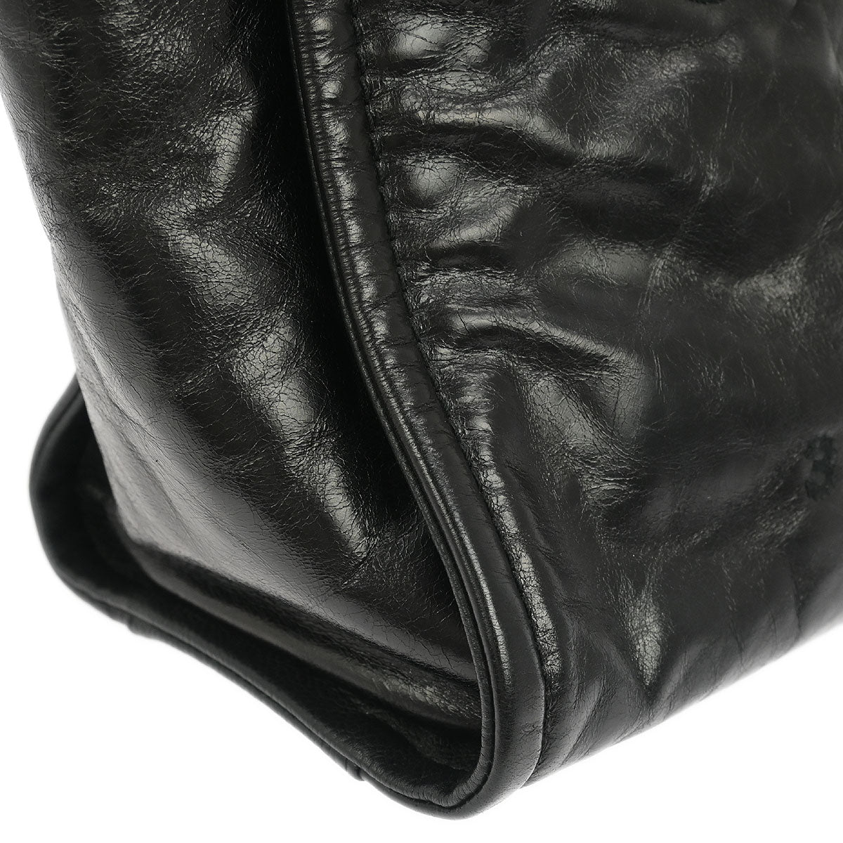 Chanel 2016-2017 Black Calfskin Small Deauville Tote Bag