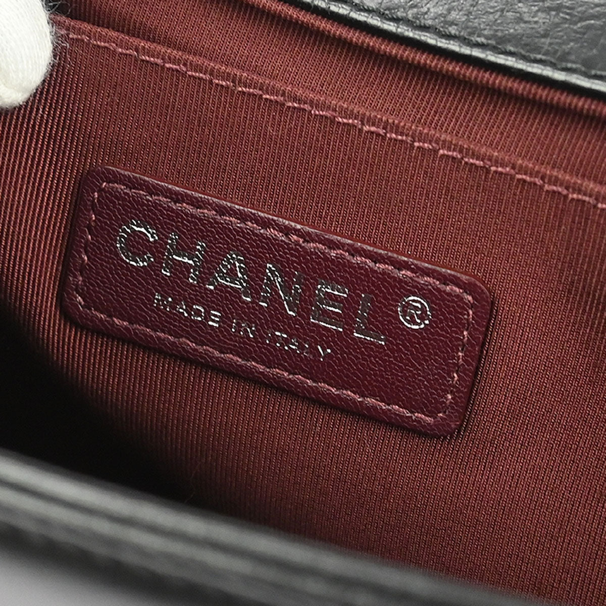 Boy Chanel 2014-2015 Black Lambskin Medium Shoulder Bag