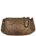Chanel 2010-2011 Bronze Caviar Shoulder Bag