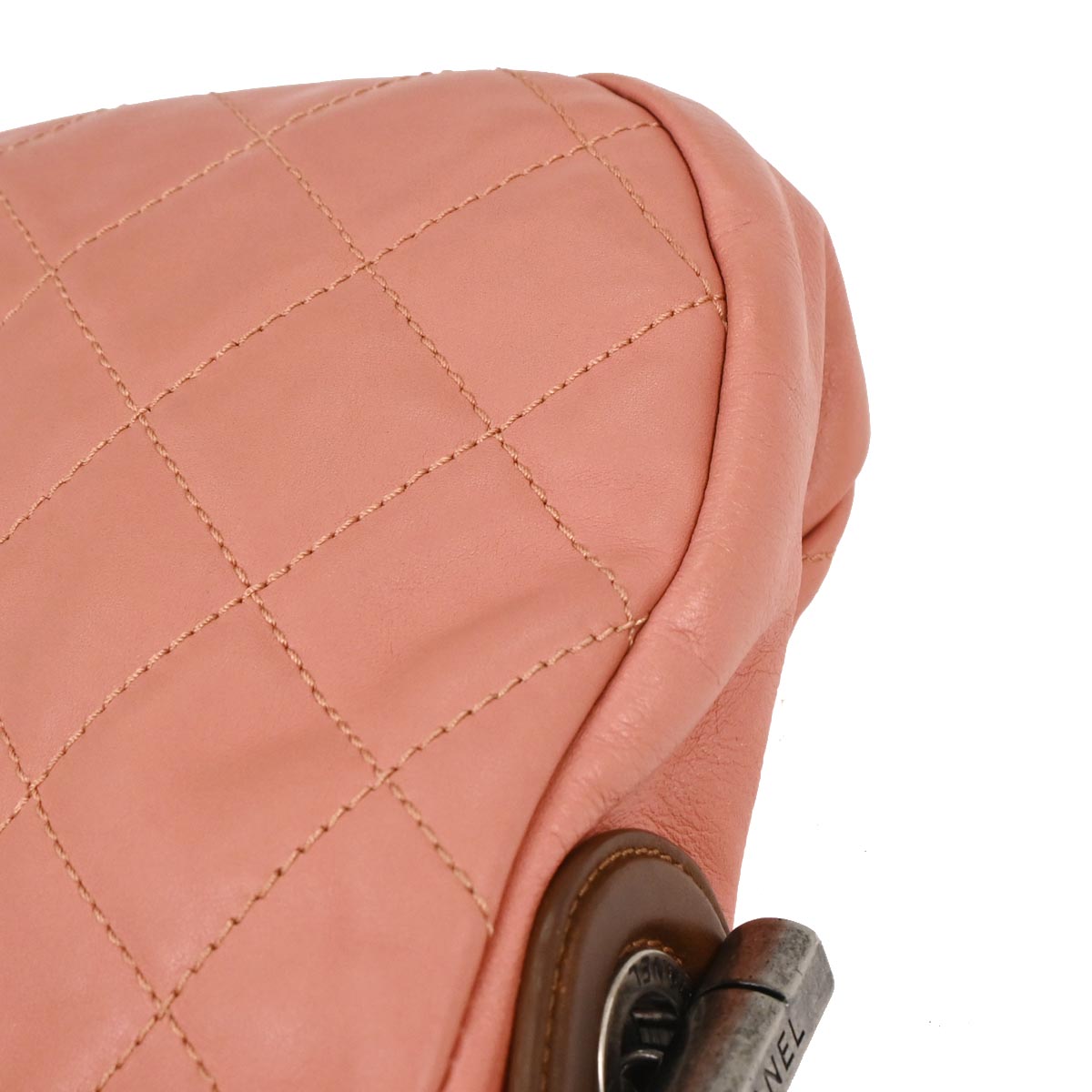 Chanel 2013-2014 Pink Calfskin Handbag