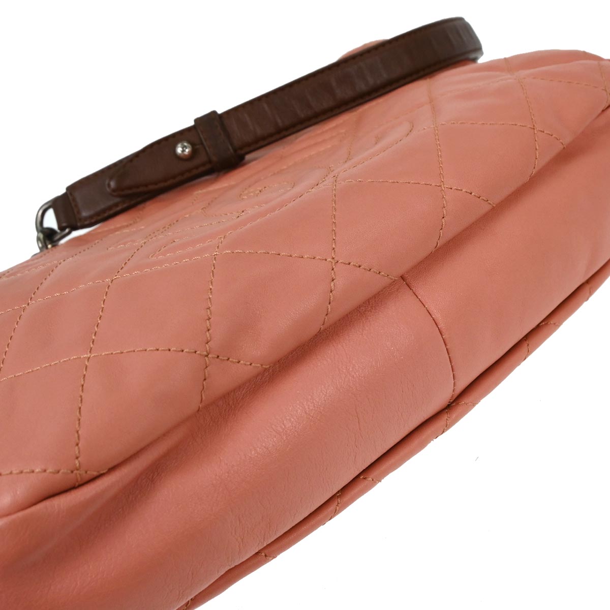 Chanel 2013-2014 Pink Calfskin Handbag